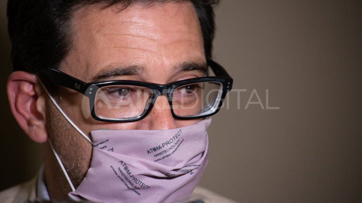 Leandro Corti, el abogado querellante. 