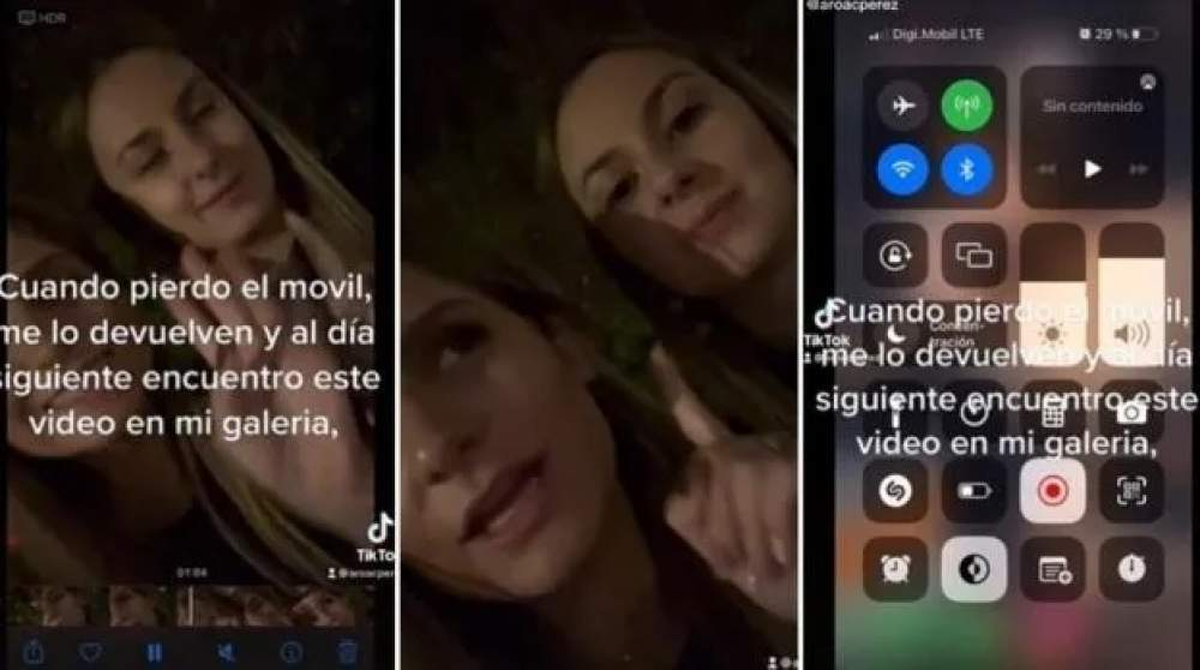 Le devolvieron su teléfono y le dejaron un gracioso mensaje que se volvió viral