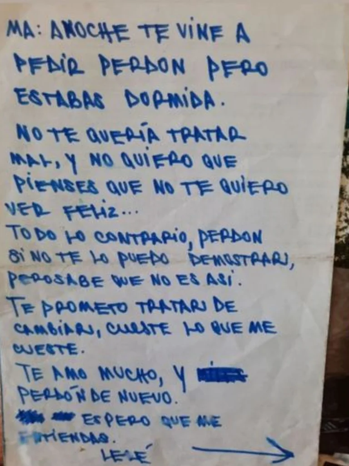 Cande Tinelli mostr&oacute; la carta que le escribi&oacute; a Soledad Aquino.