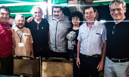 cachorro godoy dijo que el encuentro con maduro fue para aportar soluciones a la crisis argentina cachorro godoy dijo que el encuentro con maduro fue para aportar soluciones a la crisis argentina