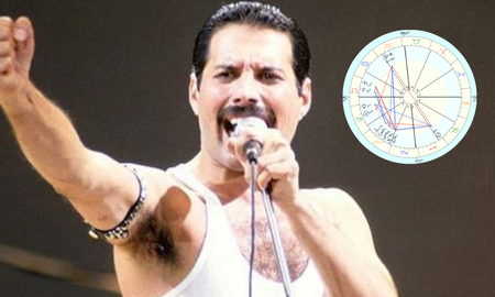 Freddie Mercury, el ídolo que murió a los 45 años, y un repaso por los aspecctos más salientes de su carta natal. Freddie Mercury, el ídolo que murió a los 45 años, y un repaso por los aspecctos más salientes de su carta natal.