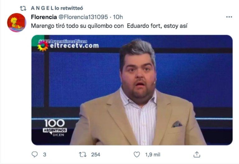 Las redes sociales se colmaron de memes tras lo dicho por Rocío Marengo.