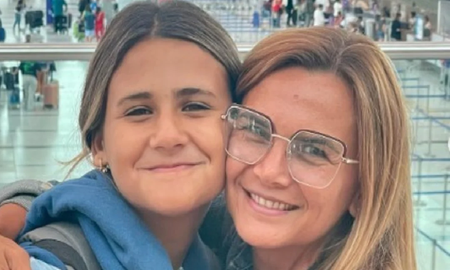 Amalia Granata al despedir a su hija en Ezeiza, que partió a Canadá: Orgullosa Amalia Granata al despedir a su hija en Ezeiza, que partió a Canadá: Orgullosa