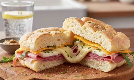 Pan nube relleno de jamón y queso en sartén: la receta fácil para hacer en casa. Pan nube relleno de jamón y queso en sartén: la receta fácil para hacer en casa.