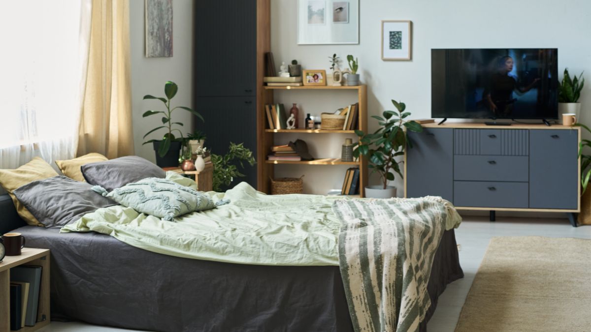 La televisión puede alterar la energía del dormitorio