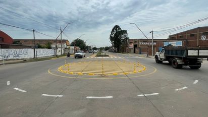 La rotonda de Avenida Gorriti y Bernardo de Irigoyen tardará por lo menos dos semanas más para habilitarse