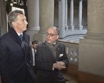 El presidente Mauricio Macri junto al canciller argentino, Jorge Faurie El presidente Mauricio Macri junto al canciller argentino, Jorge Faurie