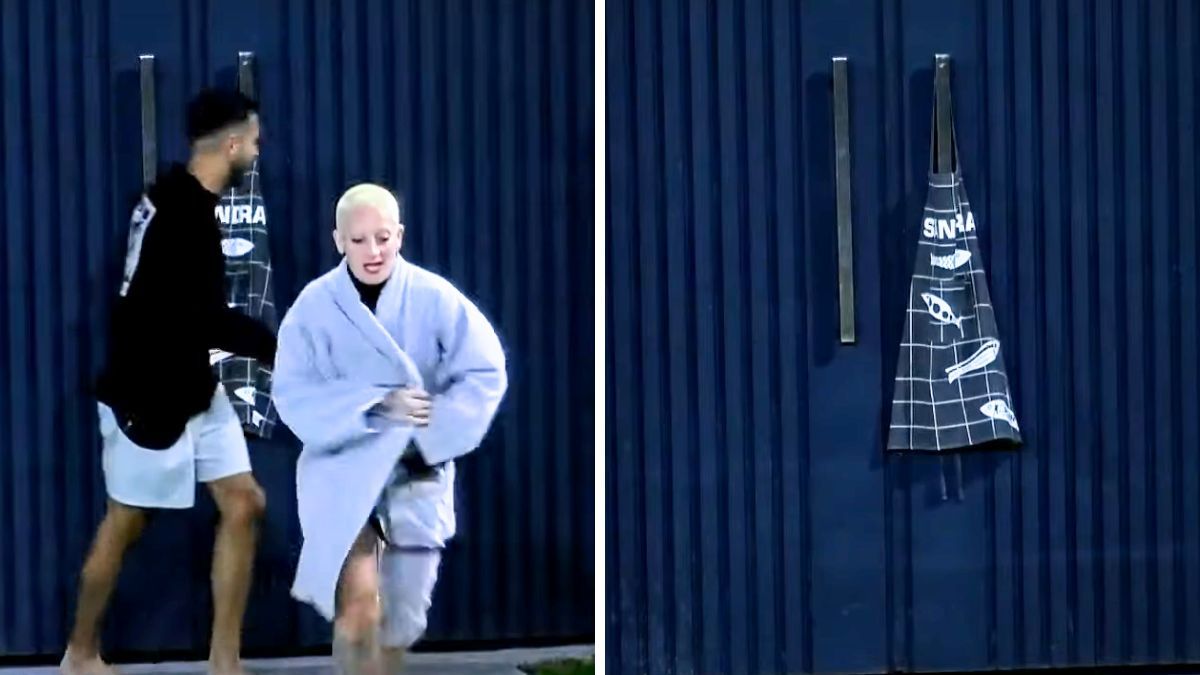 La última jugada de Furia antes de abandonar la casa de Gran Hermano por la puerta giratoria. La última jugada de Furia antes de abandonar la casa de Gran Hermano por la puerta giratoria.
