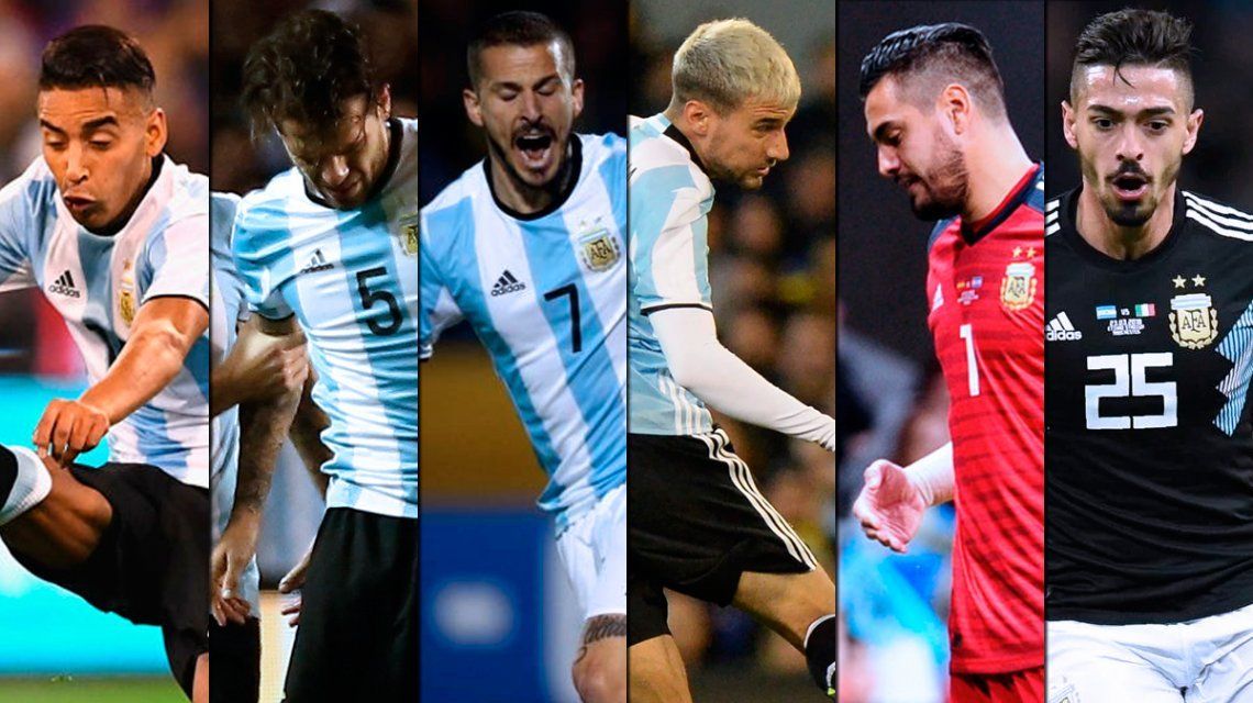 Todos los lesionados de la era Sampaoli