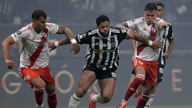 Atlético Mineiro goleó al River de Marcelo Gallardo en Brasil en la ida de la Copa Libertadores