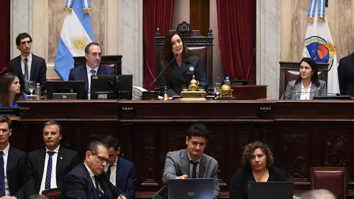 La Ley Bases se aprobó en general y Villarruel tuvo que desempatar. La Ley Bases se aprobó en general y Villarruel tuvo que desempatar.