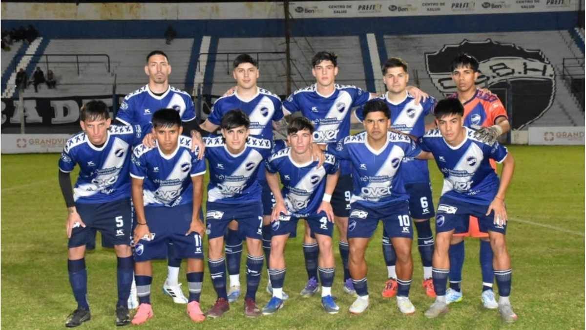 Ben Hur de Rafaela, líder de la Liga Rafaelina de Fútbol. Foto: Prensa BH.