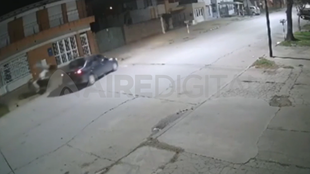Choque intencional en Venado Tuerto: captura del video