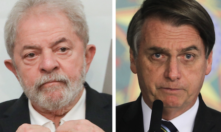 El expresidente apuntó contra Bolsonaro en una serie de tuits. El expresidente apuntó contra Bolsonaro en una serie de tuits.