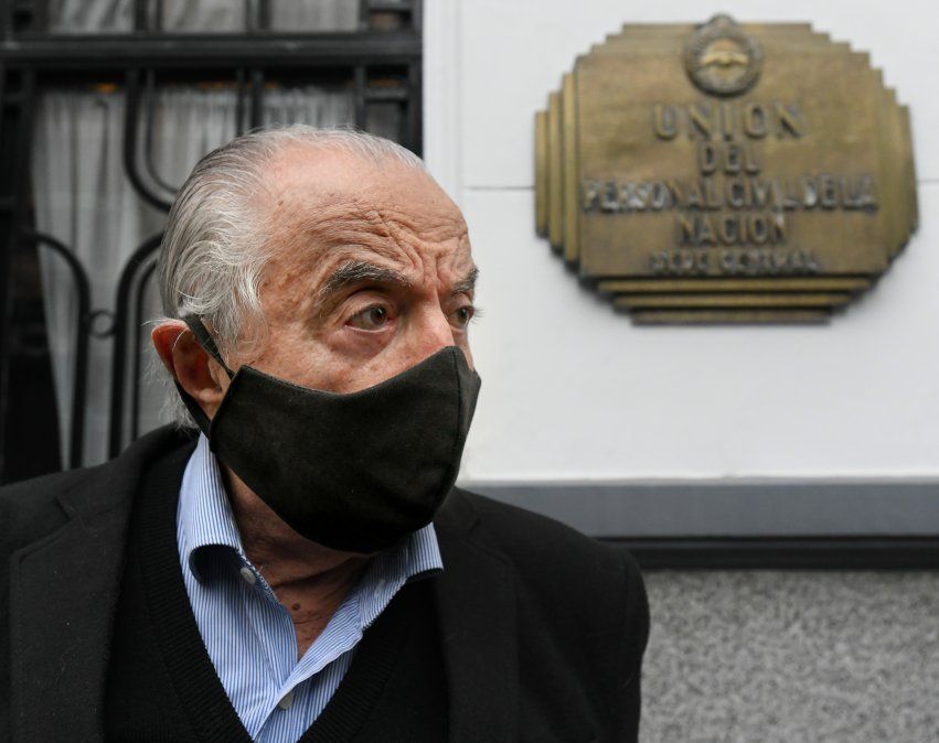 El secretario general de los mercantiles, Armando Cavalieri. Foto NA