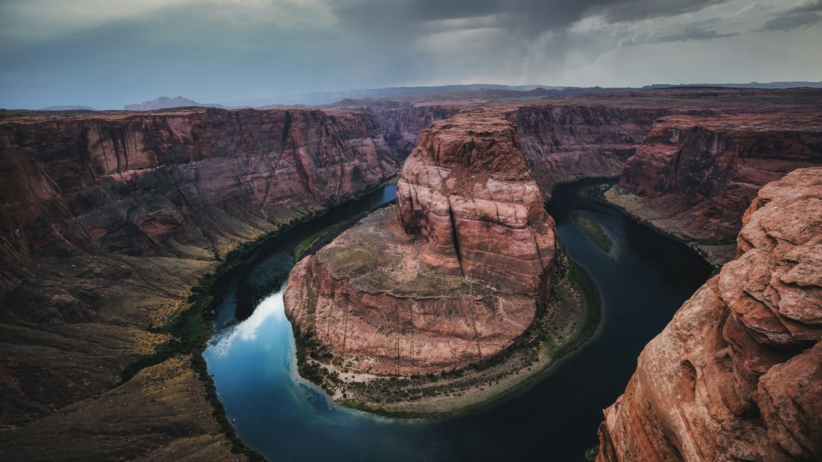 El Cañón de la Herradura es un accidente geográfico que surgió tras el paso del tiempo.
