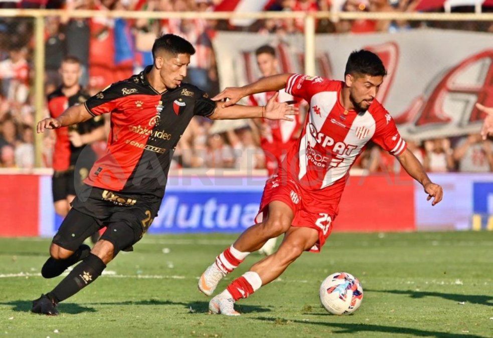 Mauro Luna Diale fue la figura del Clásico. Manejó y distribuyó la pelota con criterio y le sumó una gran entrega.