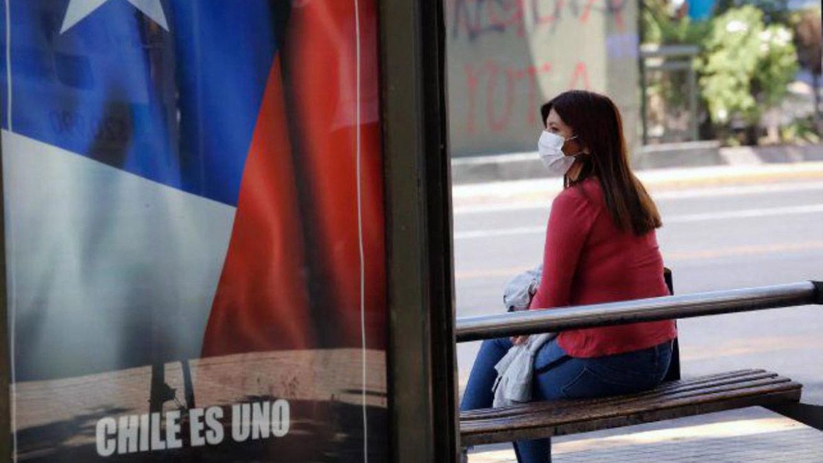 Desde noviembre hay toque de queda en Chile por la pandemia.