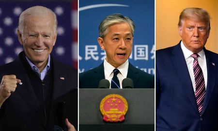 El gobierno de China felicitó al demócrata Joe Biden por el resultado de las elecciones presidenciales en Estados Unidos. El gobierno de China felicitó al demócrata Joe Biden por el resultado de las elecciones presidenciales en Estados Unidos.
