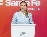 photoVirginia Coudannes, vocera del Gobierno provincial. photoVirginia Coudannes, vocera del Gobierno provincial.