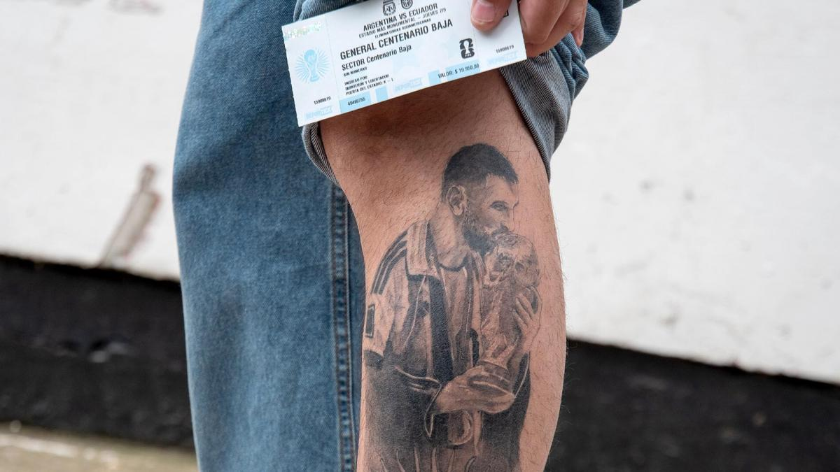 Los fanáticos de la Selección Argentina y de Lionel Messi. Los fanáticos de la Selección Argentina y de Lionel Messi.