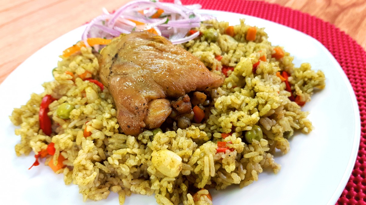 Paso a paso para hacer arroz con pollo. Paso a paso para hacer arroz con pollo.