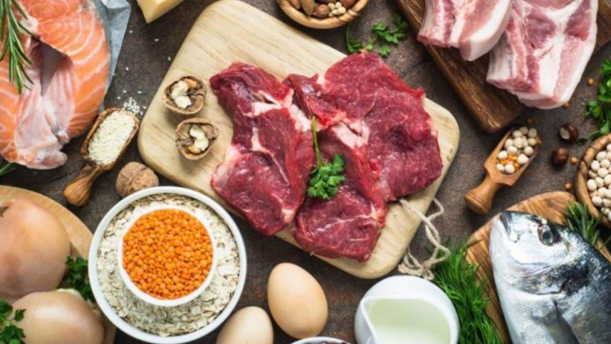 Alimentos ricos en hierro.