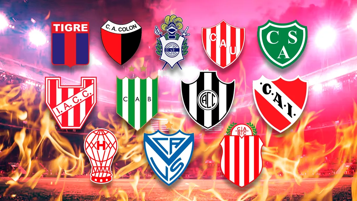 Colón y Unión en la zona de los equipos que pelean el descenso de la Copa de la Liga. Colón y Unión en la zona de los equipos que pelean el descenso de la Copa de la Liga.