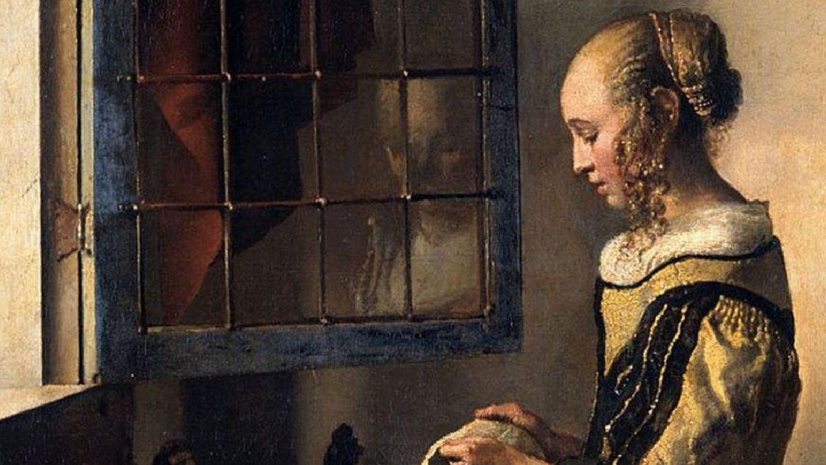 Девушка читающая письмо у открытого окна вермеер. Вермеер Дельфтский художник. Вермеер Святая Пракседа.