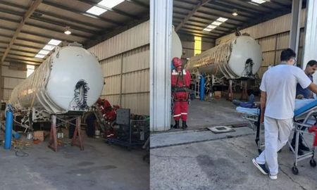 Personal de Bomberos de Olmos trabajó en el lugar para asegurar el área tras el rescate realizado por los compañeros de las víctimas. Personal de Bomberos de Olmos trabajó en el lugar para asegurar el área tras el rescate realizado por los compañeros de las víctimas.
