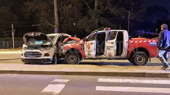 Así quedaron los vehículos producto del accidente.