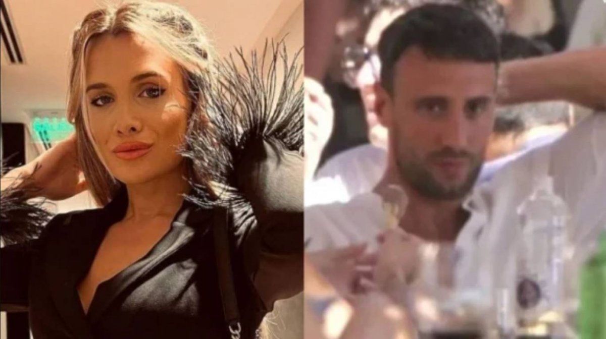 Camila Homs arrancó el 2023 en compañía de Charly Benvenuto.