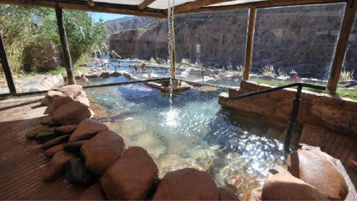 Termas de Cacheuta. Termas de Cacheuta.