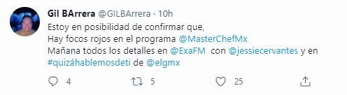 Casos de covid en MasterChef Celebrity México.