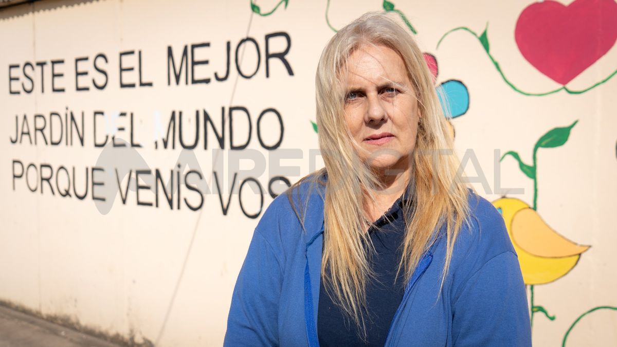 Silvana Mana, docente y directora de los jardines de Los Sin Techo. Silvana Mana, docente y directora de los jardines de Los Sin Techo.