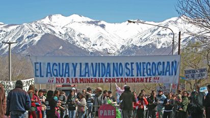 El Proyecto San Jorge y la Resistencia mendocina: Minería y Agua en el Debate Nacional