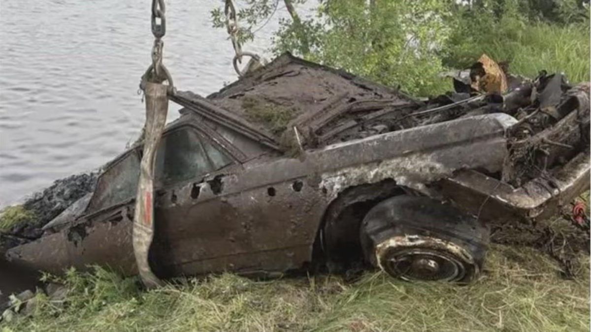 El hallazgo de un auto en el río Misisipi podría identificar el misterio de un hombre desaparecido en 1967. (Foto: Stearns County Sheriff)