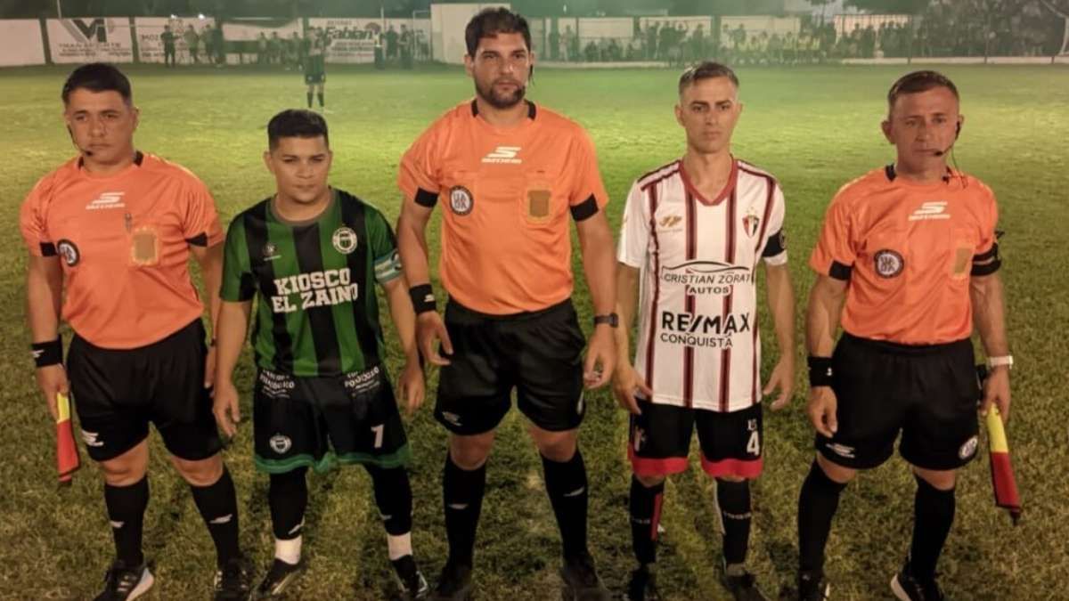 Tigre de Avellaneda y Atlético y Tiro de Reconquista igualaron en el marco de la segunda fecha de la liga Reconquistense de Fútbol. Foto: Radio Amanecer.