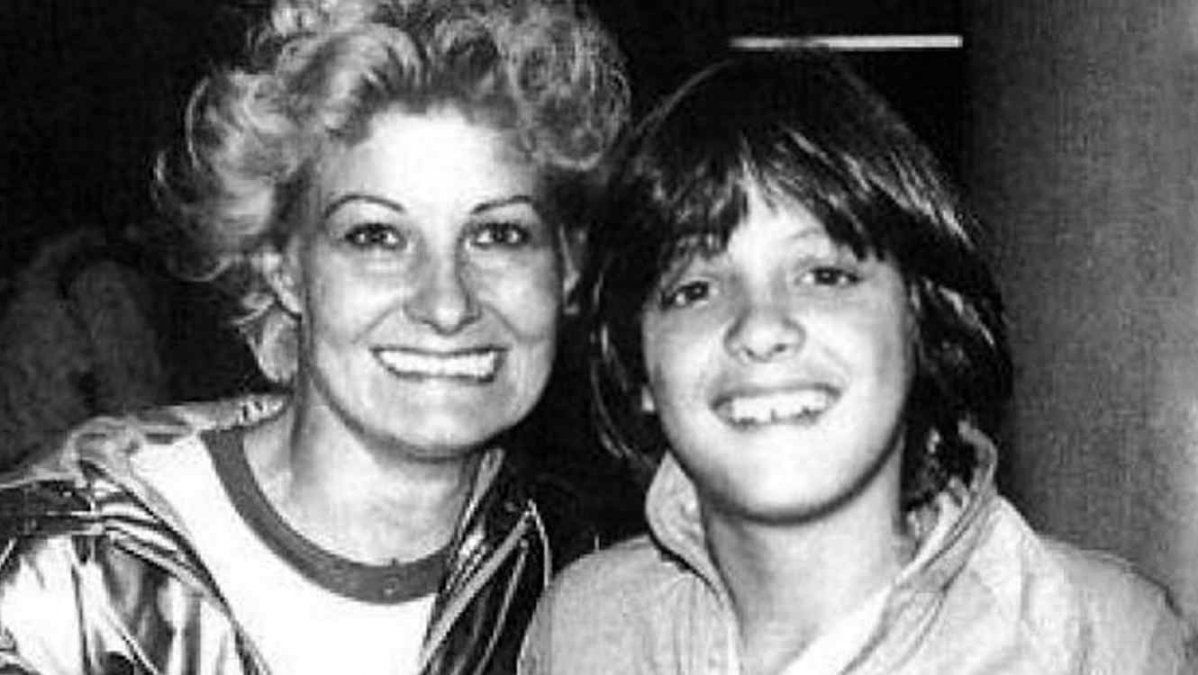 Luis Miguel y su madre