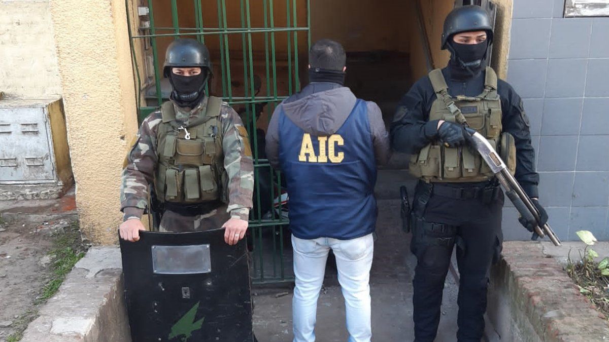 AIC allanó la vivienda y detuvo al principal investigado.&nbsp;