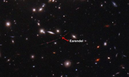 El Hubble detectó la estrella más lejana jamás observada. El Hubble detectó la estrella más lejana jamás observada.