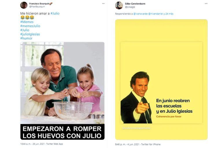 Los memes de Julio Iglesias son furor cada año.