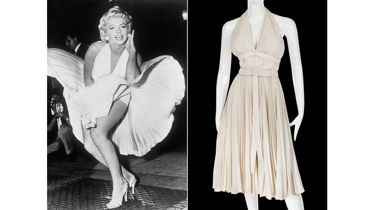 Los secretos detrás del vestido blanco que hizo volar a Marilyn Monroe