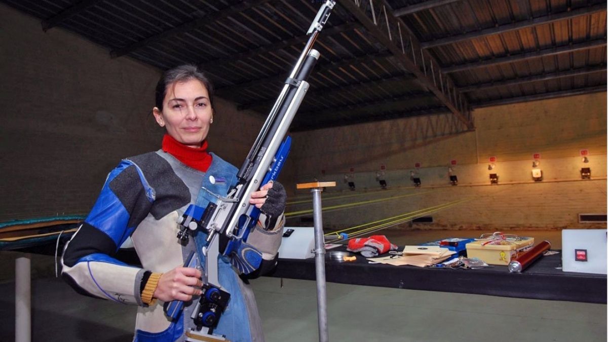 La tiradora obtuvo la medalla de bronce en rifle a 50 metros en tres posiciones y se emocionó al hablar de lo que significa ganar una medalla en su provincia.