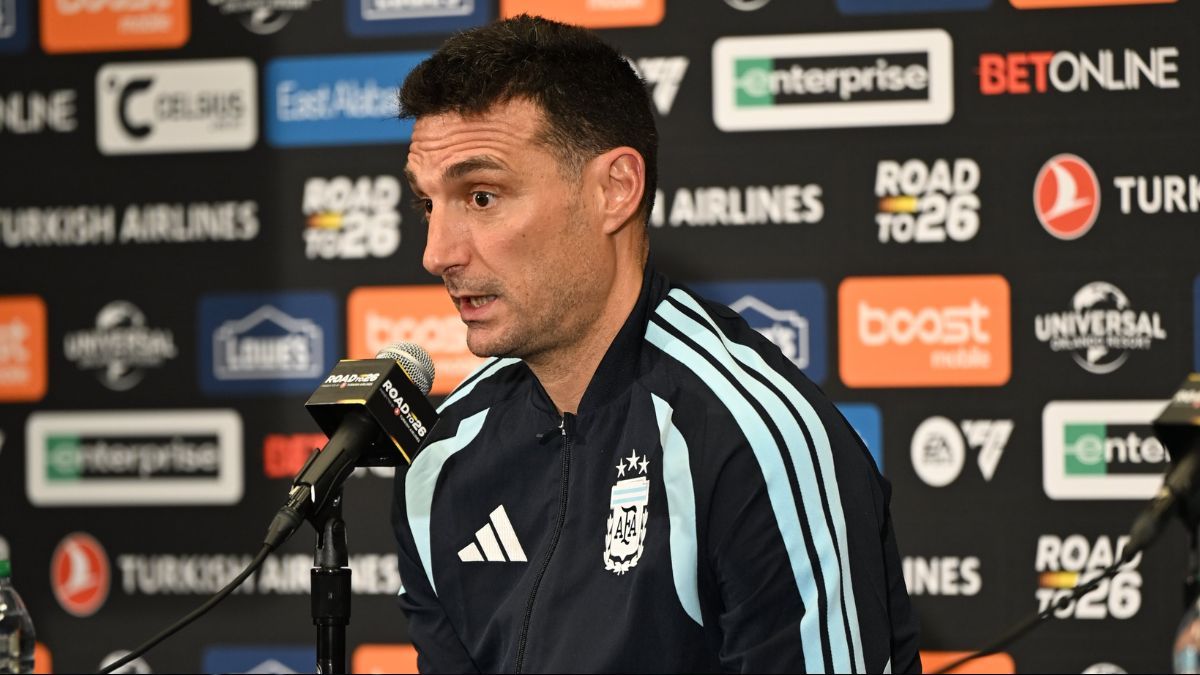 Lionel Scaloni, técnico de la Selección Argentina.