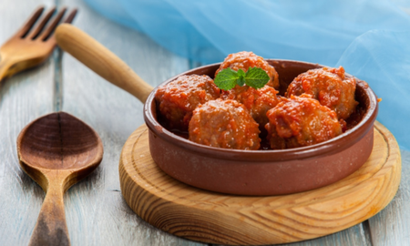 El ingrediente secreto para unas albóndigas únicas. El ingrediente secreto para unas albóndigas únicas.