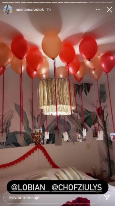 La noche de bodas que le prepararon a Noelia Marzol y Ramiro Arias