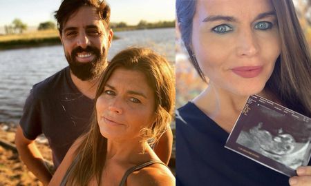 Angie Balbiani fue sorprendida por su novio en un programa. Angie Balbiani fue sorprendida por su novio en un programa.