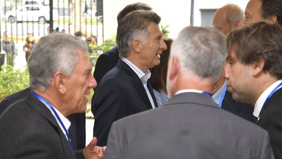 Macri reapareció en la escena pública en medio de la interna del PRO.