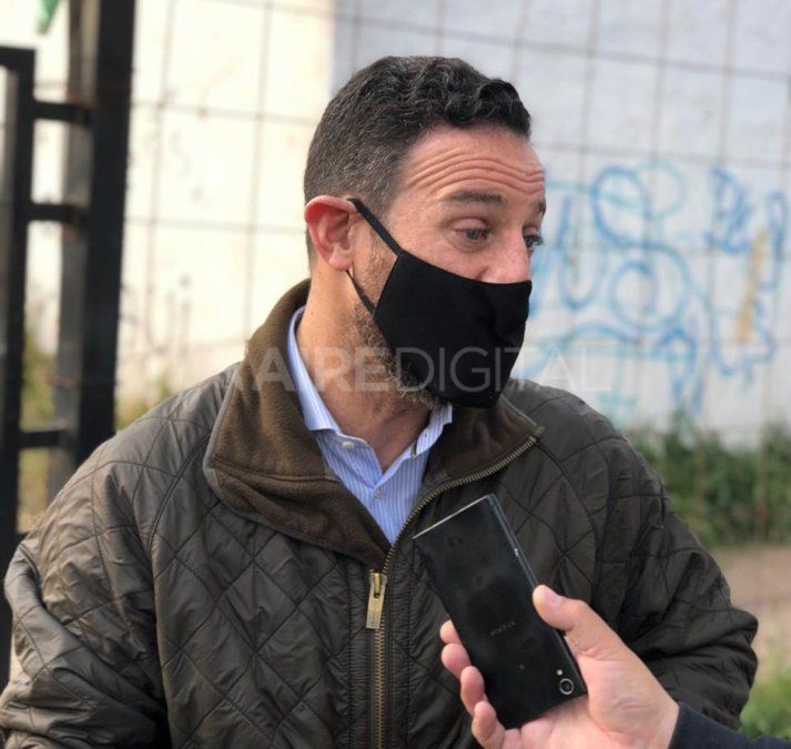 En su visita al obrador de Las Flores